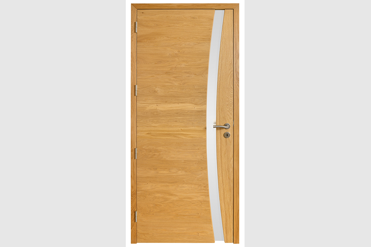Porte intérieur ROZ Siroco chêne naturel brossé